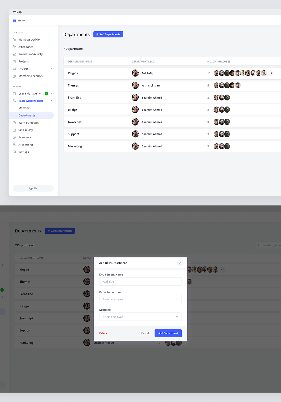 HRM Admin Control Center screenshot 7